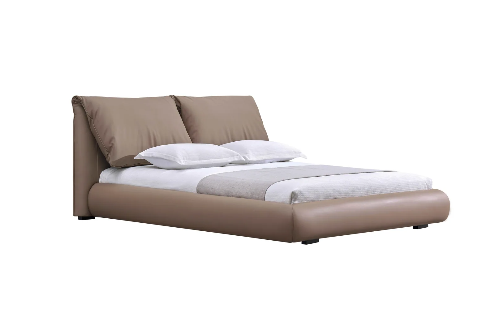 Custom bed model C02B from Foshan furniture manufacturer