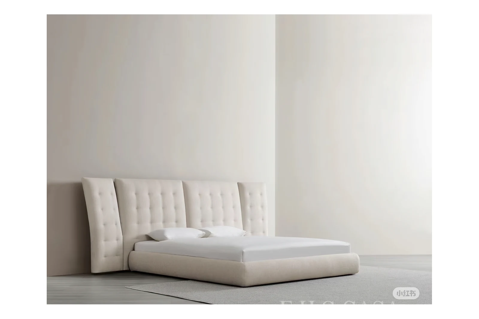 Custom bed model C201 from Foshan furniture manufacturer
