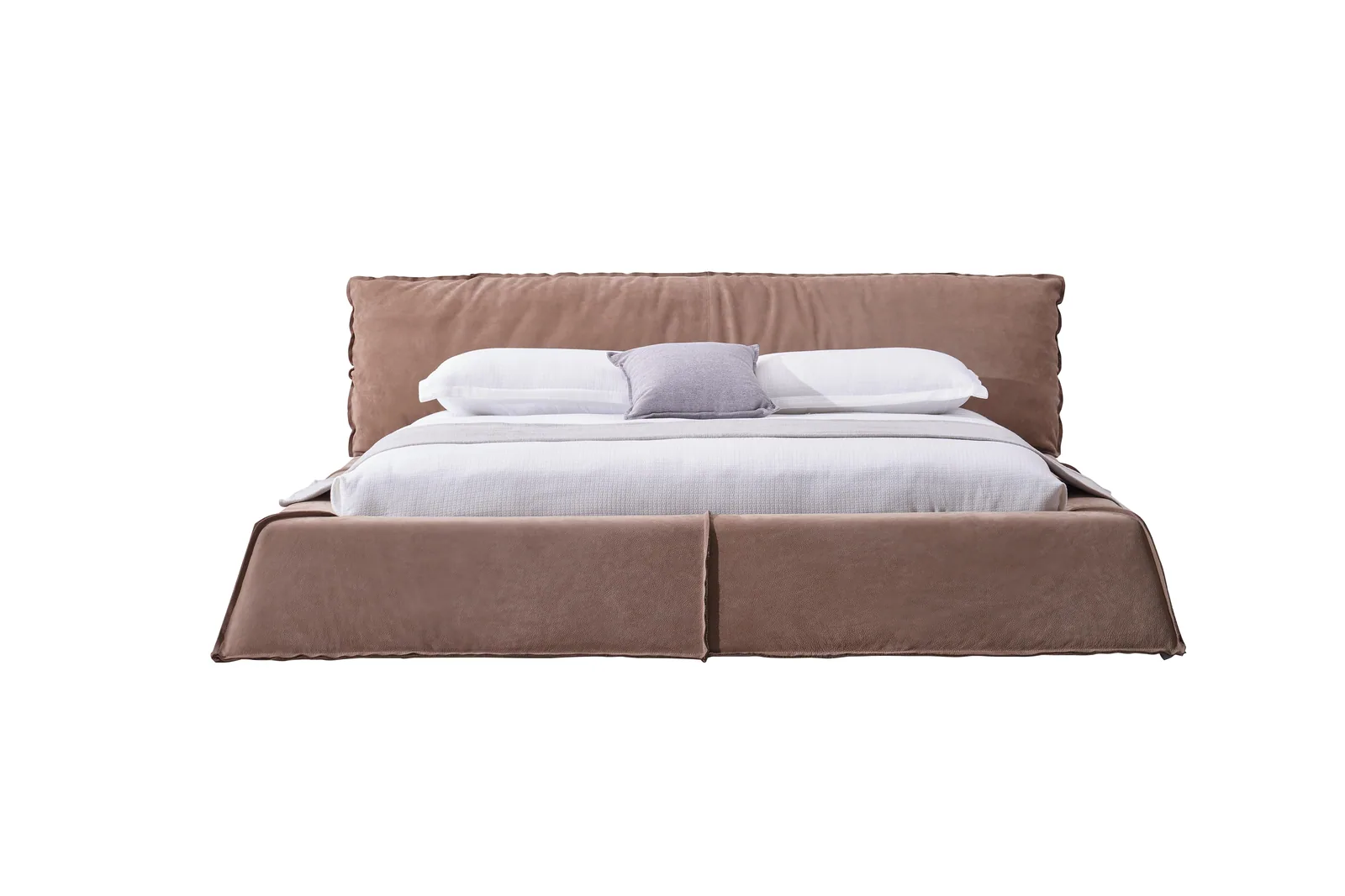 Custom bed model C35 from Foshan furniture manufacturer