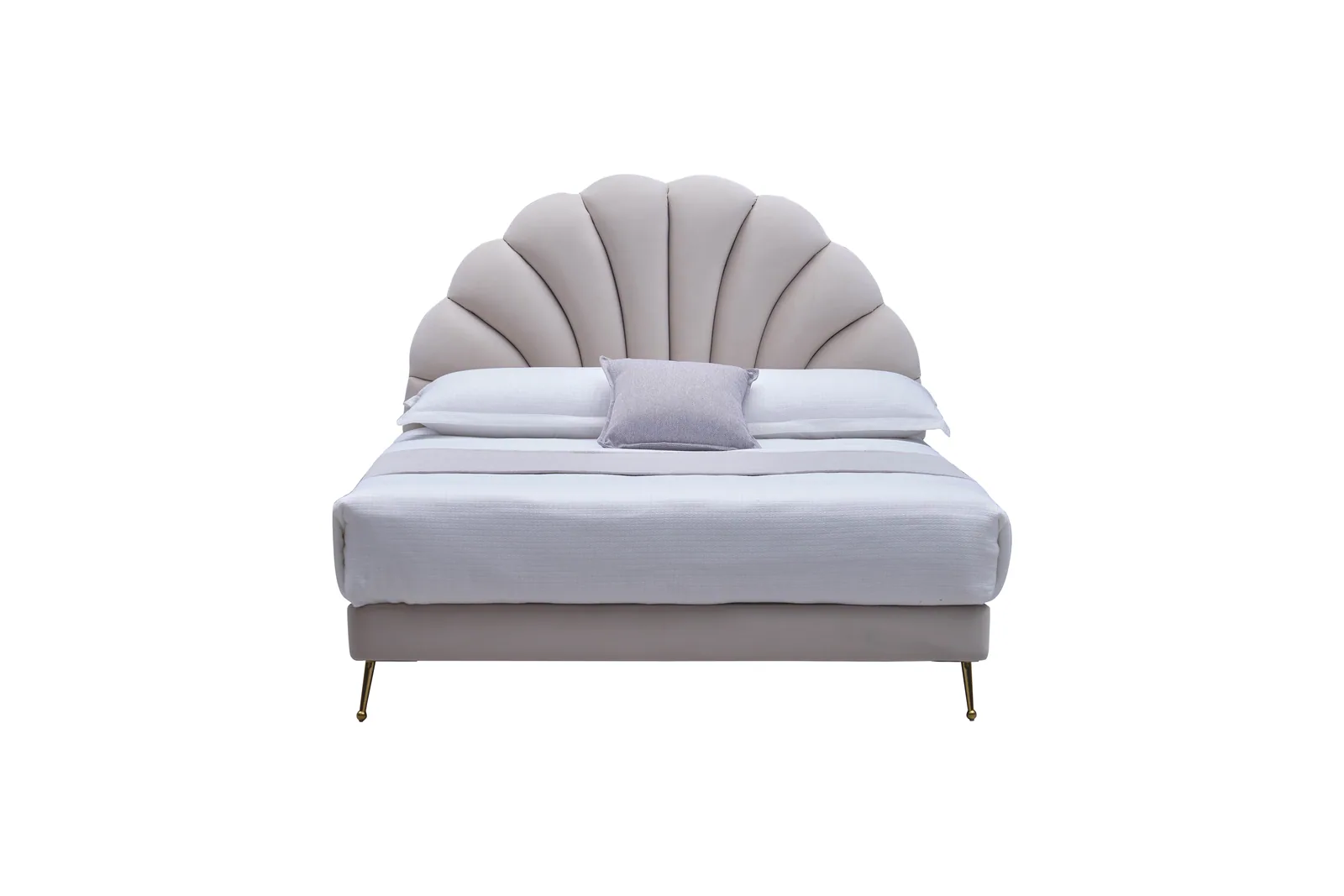 Custom bed model C56 from Foshan furniture manufacturer