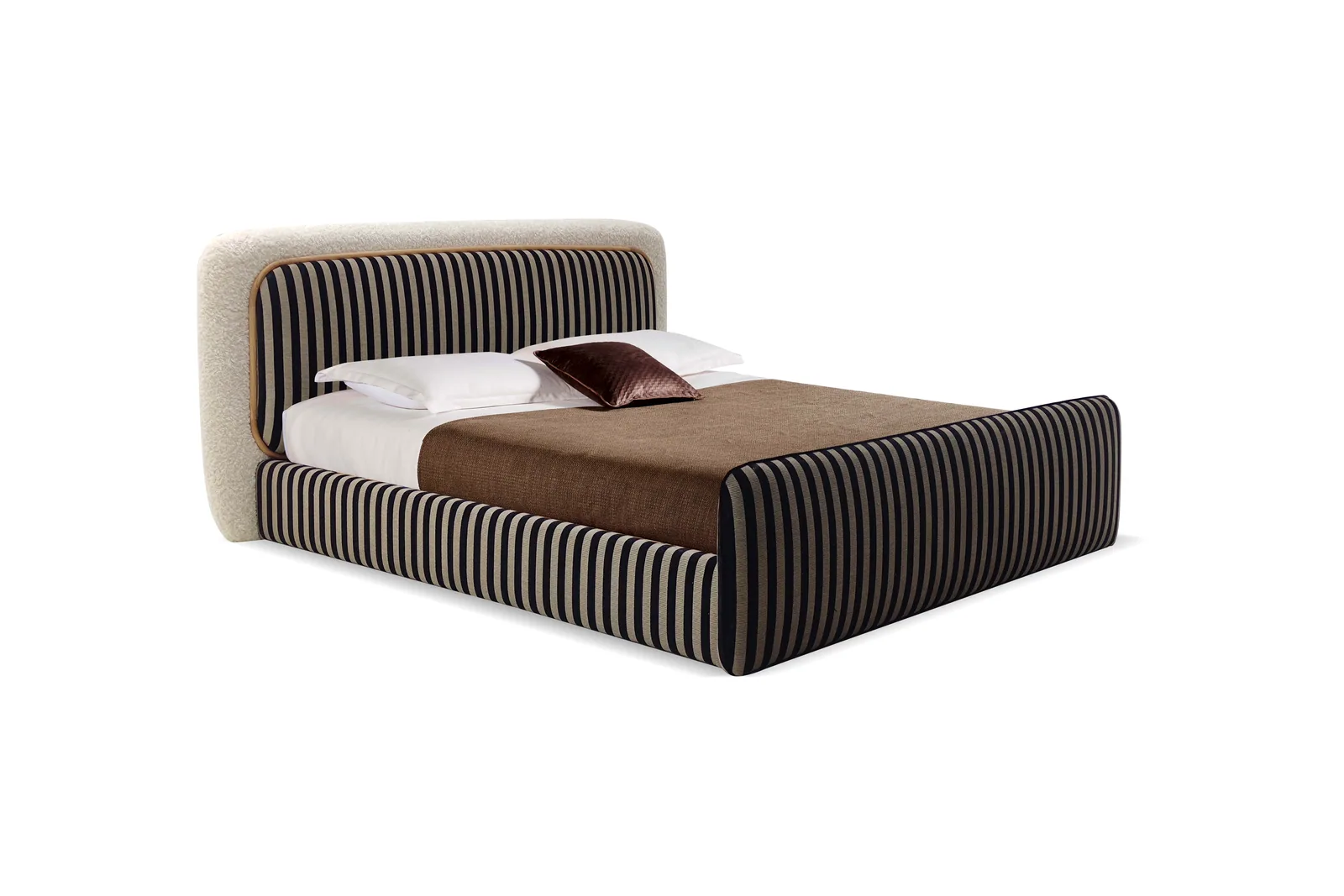 Custom bed model C74 from Foshan furniture manufacturer