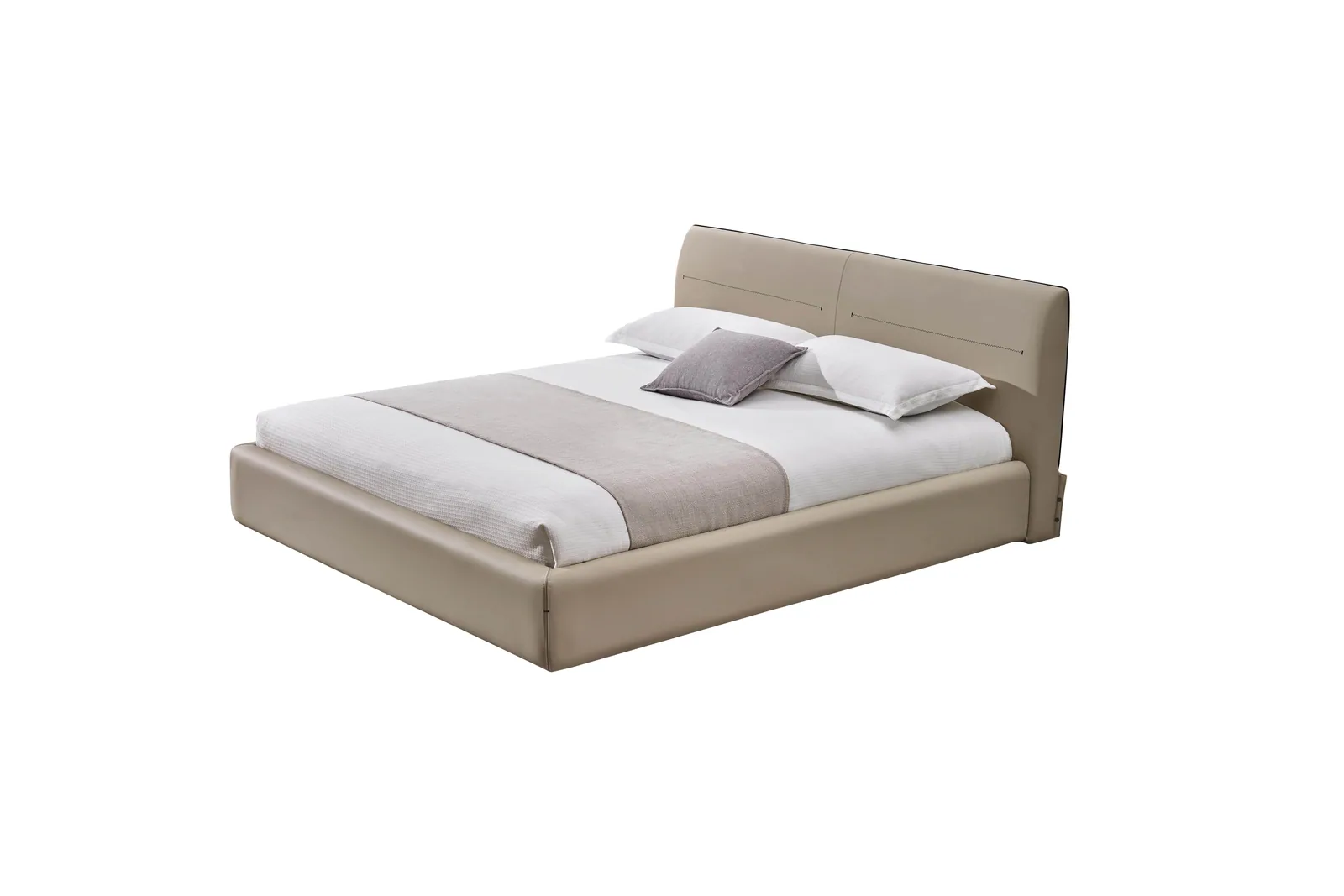 Custom bed model C96 from Foshan furniture manufacturer