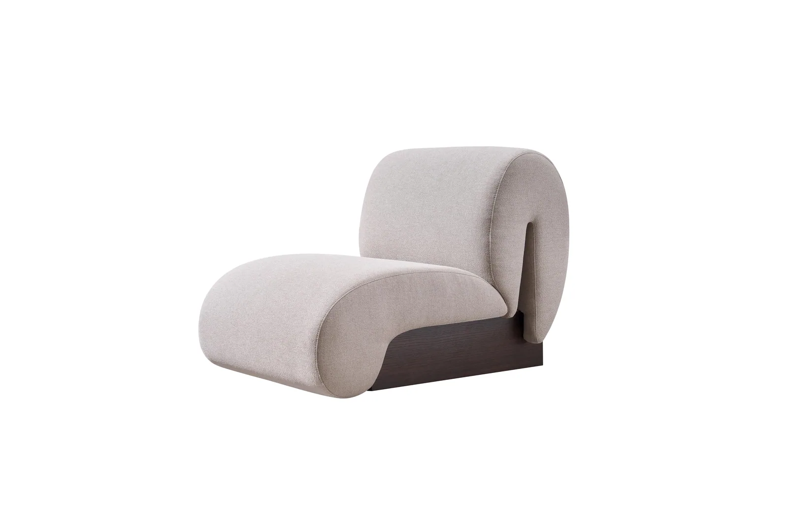 Custom lounge chair model A107 from Foshan furniture manufacturer
